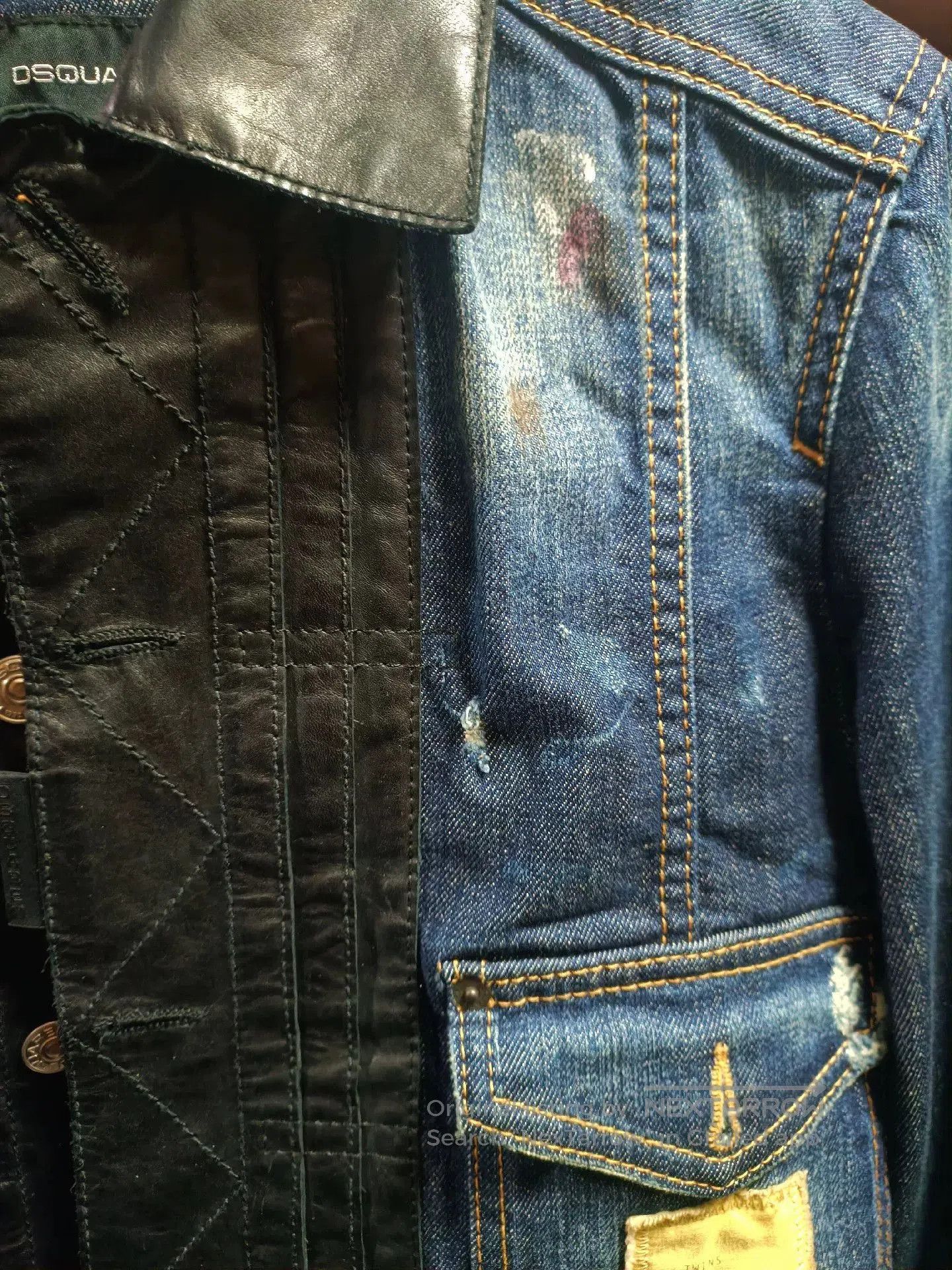 Dsquared2 Dsquared2 Limited Denim Short Jacket. Size US S / EU 44-46 / 1 - 5 Thumbnail
