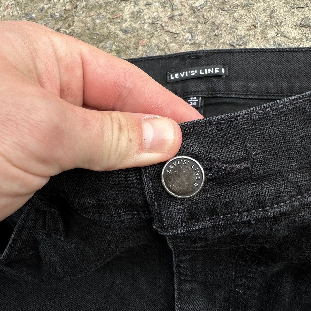 Levi's × Vintage Vintage Levi’s Line 8 Jeans W34xL34 Pants Rare Streetwear 90 Size US 34 / EU 50 - 7 Thumbnail