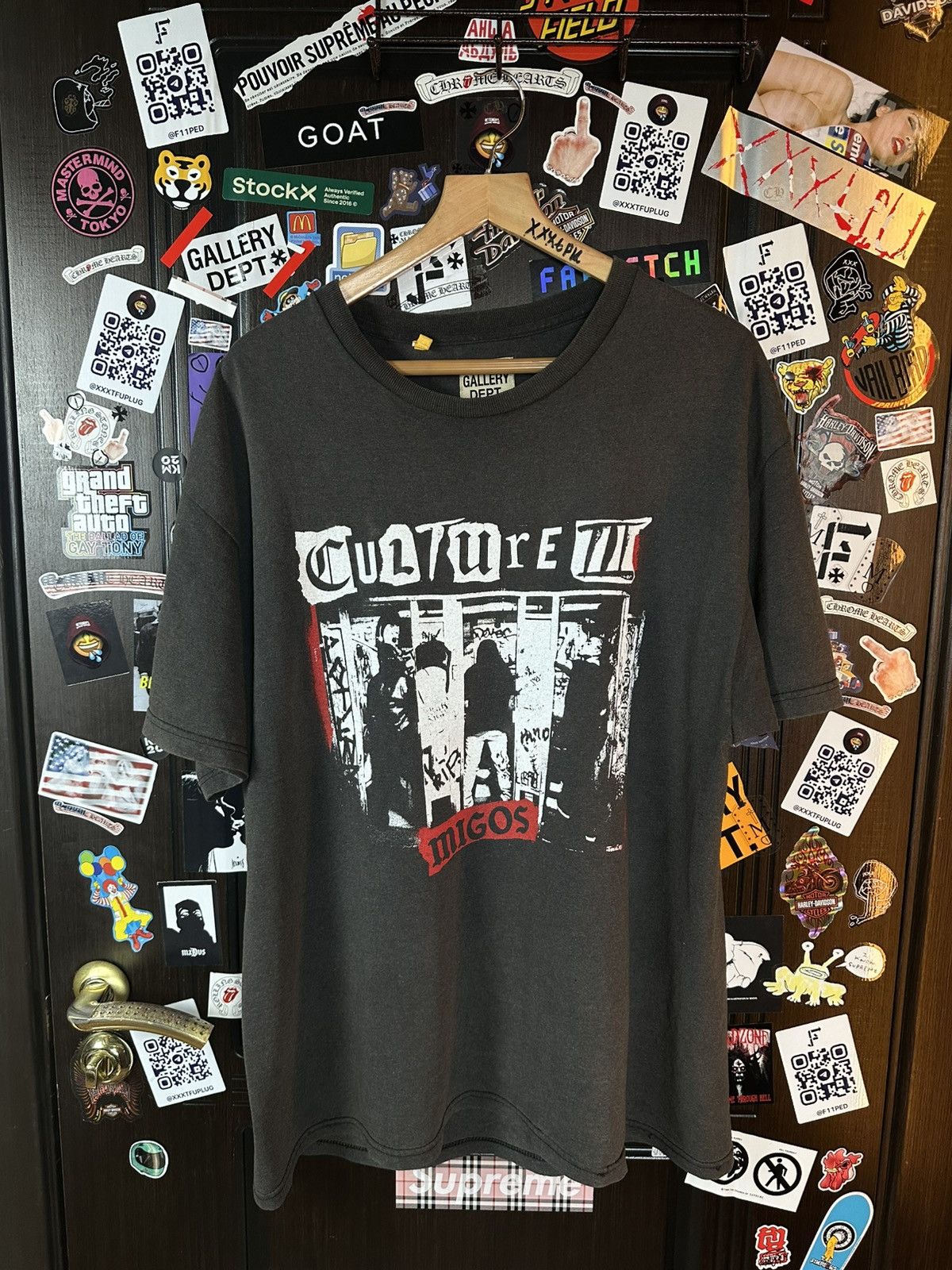 Gallery Dept. × Migos Gallery Dept x Migos Culture III Piss T-Shirt. Size US L / EU 52-54 / 3 - 1 Thumbnail