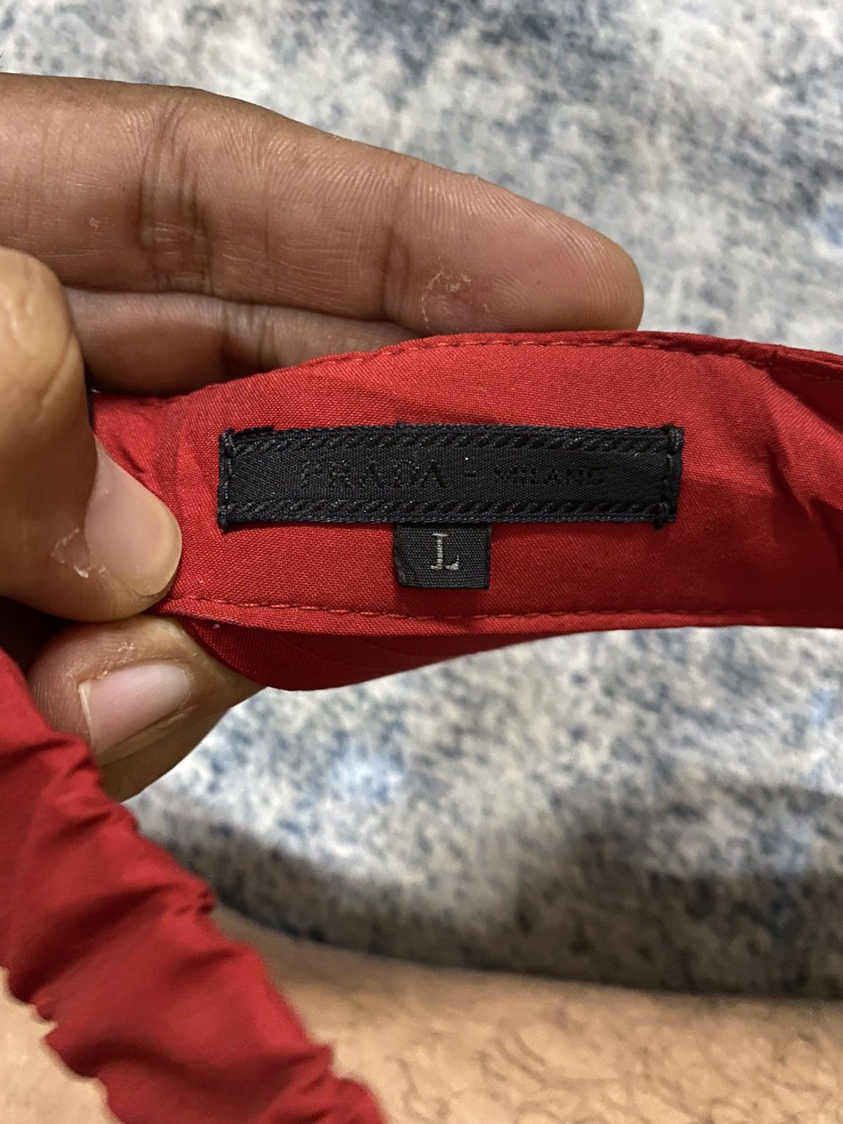 Prada Prada sport hat rubber tags Size ONE SIZE - 4 Thumbnail