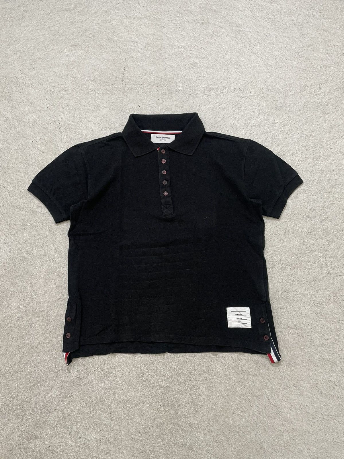 Hysteric Glamour 2000s Thom Browne Polo Shirt Archival Ifsix y’s Hysteric LGB Size US M / EU 48-50 / 2 - 1 Thumbnail
