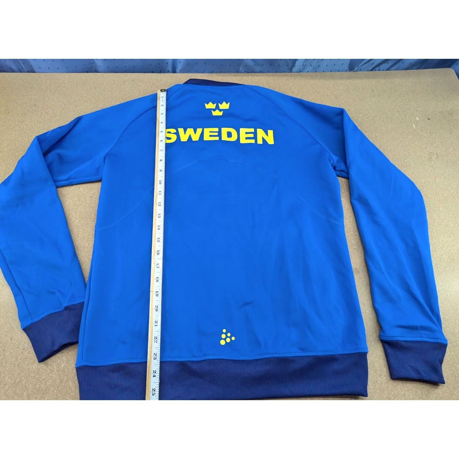 Vintage CRAFT Track Jacket Women Size L Sweden National Hockey Team Blue Size L / US 10 / IT 46 - 7 Thumbnail