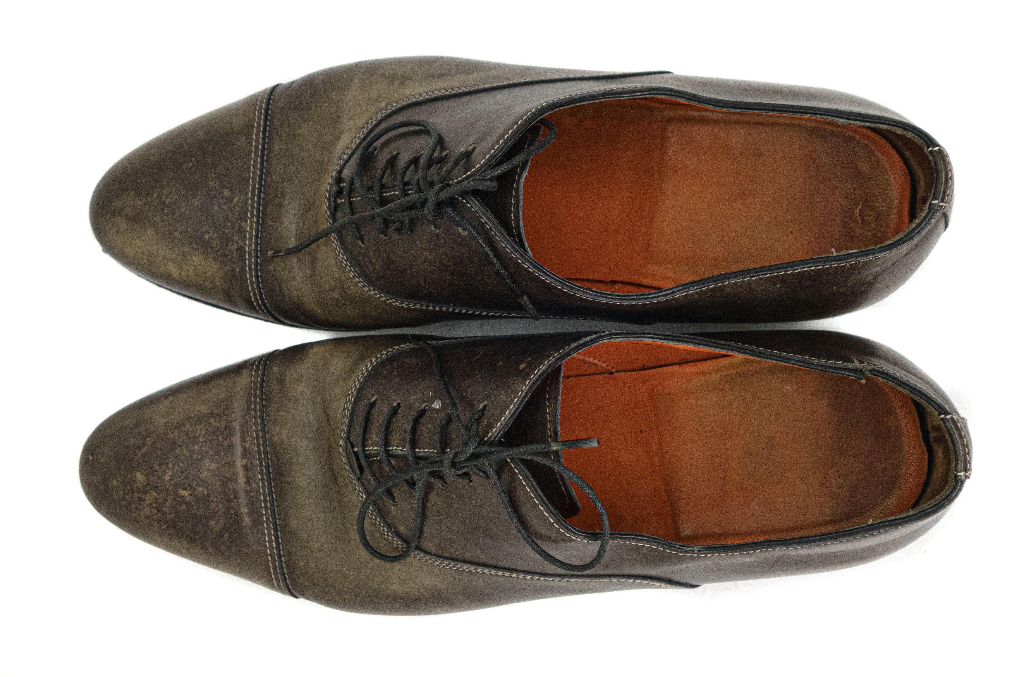 Santoni Leather Formal Derby Size US 8 / EU 41 - 3 Thumbnail
