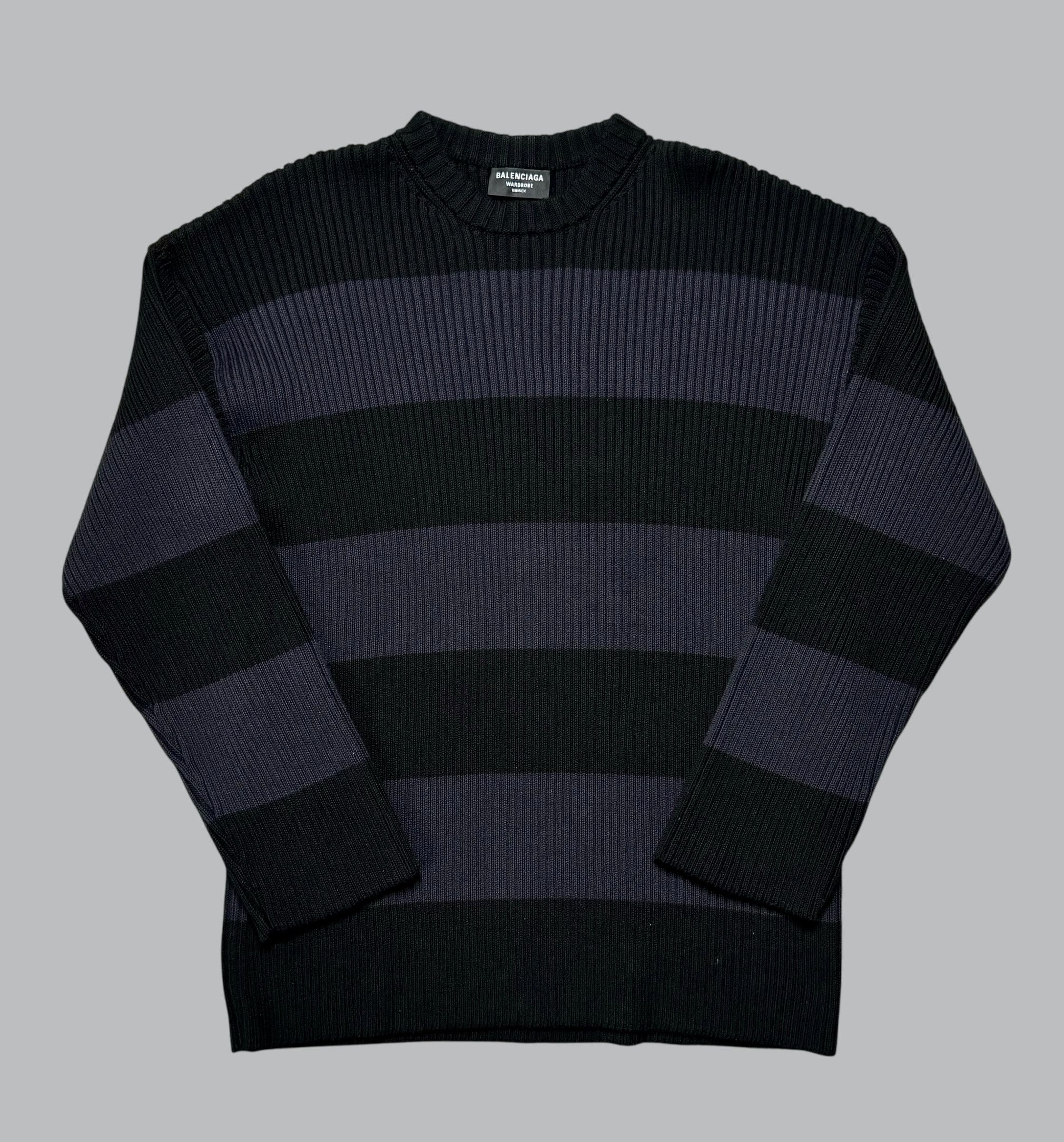 Balenciaga Balenciaga oversized striped sweater size s Size US S / EU 44-46 / 1 - 5 Thumbnail
