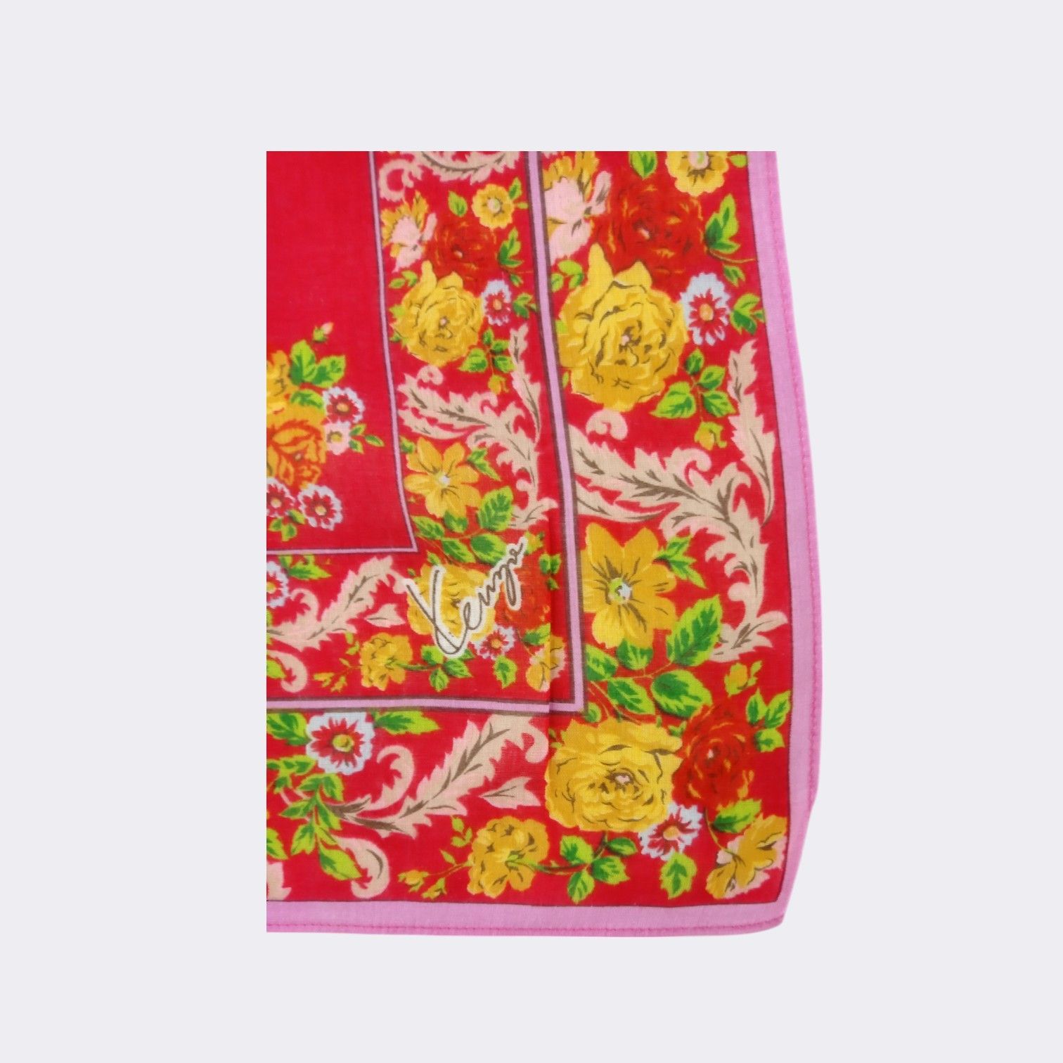 Kenzo × Vintage Vintage Kenzo Handkerchief Neckerchief Bandana H127I Size ONE SIZE - 3 Thumbnail
