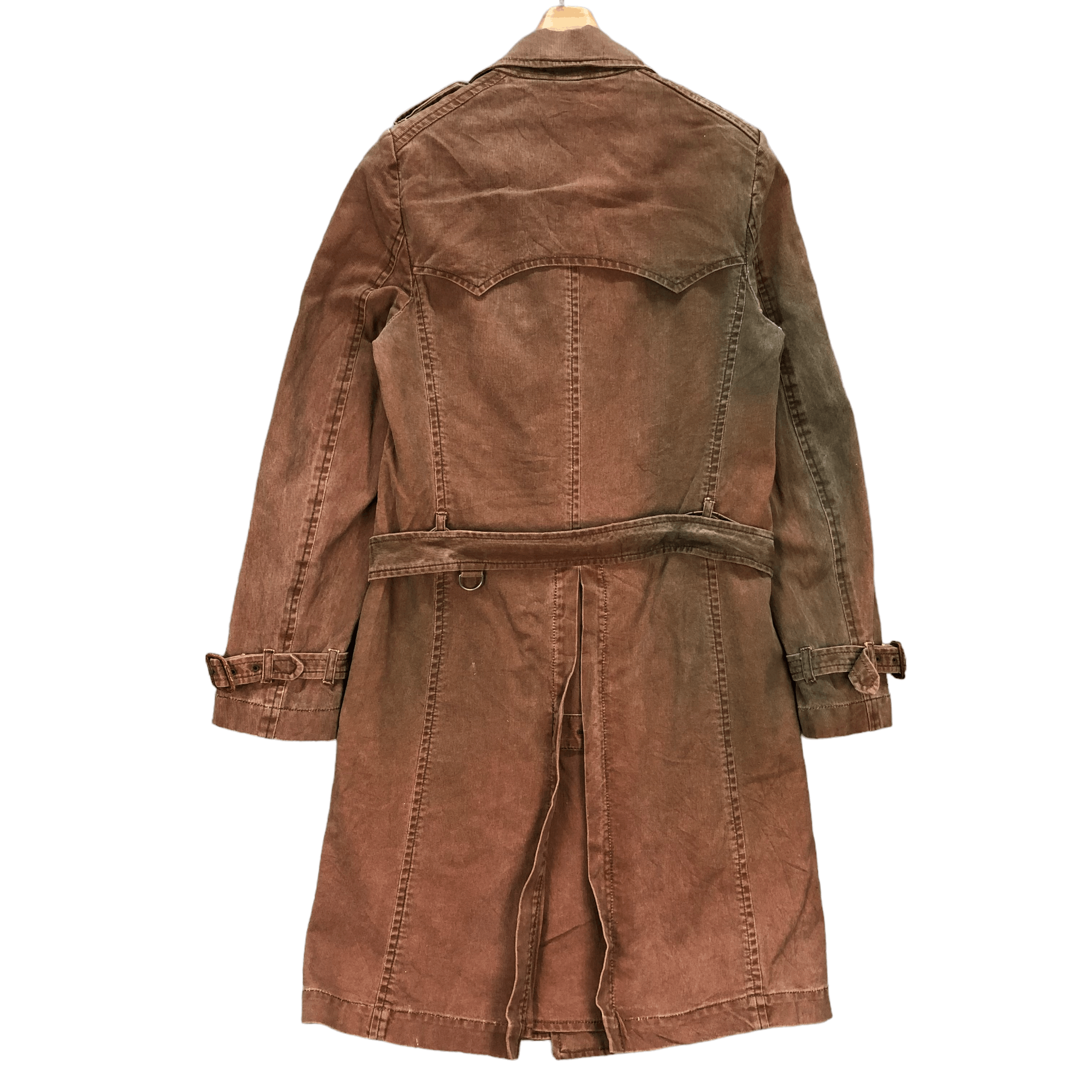 Veronique Branquinho VERONIQUE BRANQUINHO AW2007 BROWN TRENCH COAT #6261-56 Size US S / EU 44-46 / 1 - 13 Thumbnail