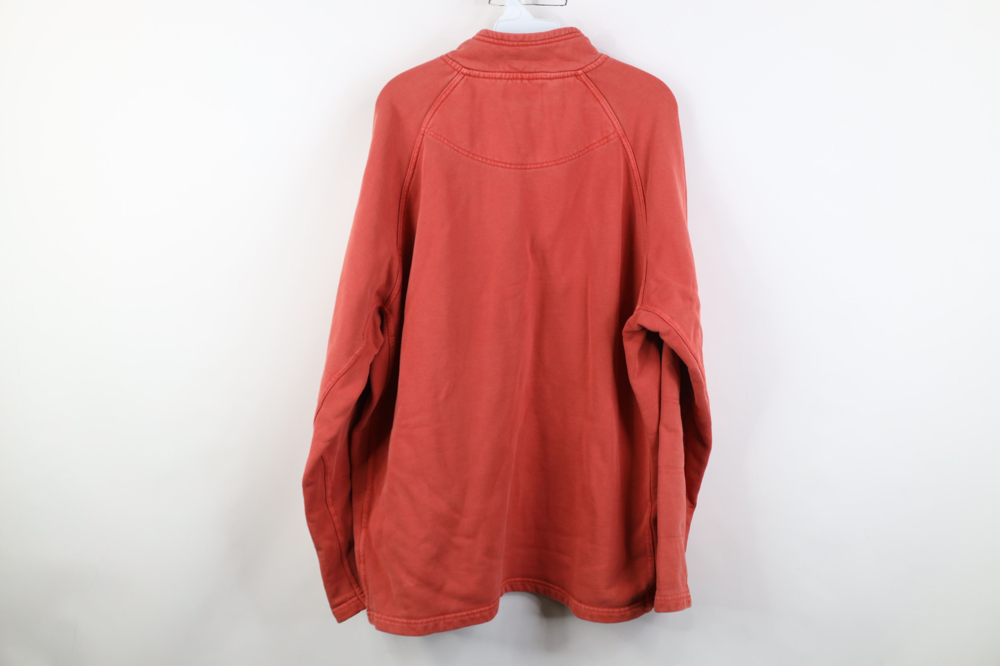 Vintage Vintage 90s Streetwear Pigment Dye 1/4 Half Zip Sweatshirt Size US XL / EU 56 / 4 - 12 Thumbnail