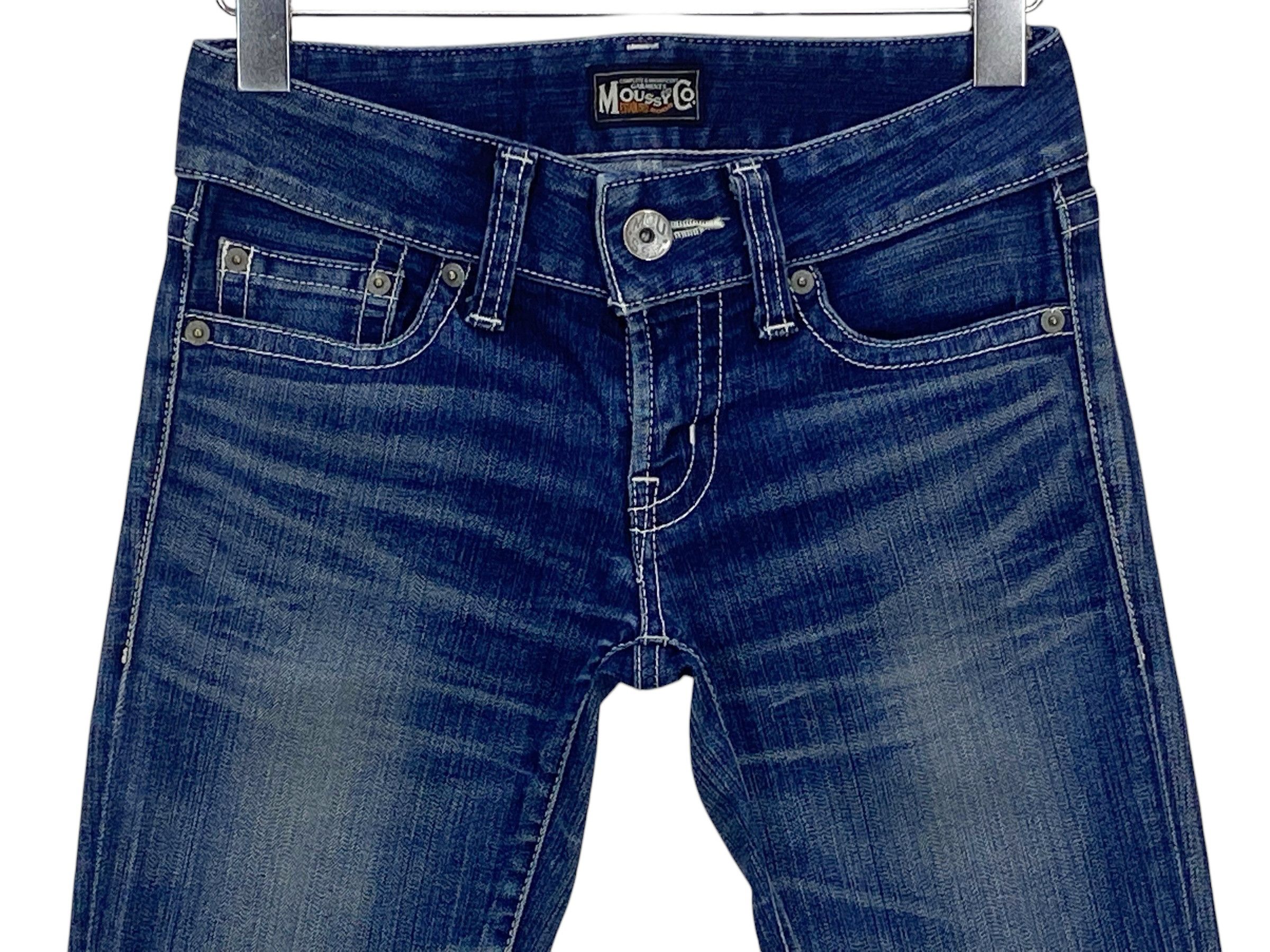 Japanese Brand × MOUSSY Moussy Jeans Skinny Jeans Low Rise Jeans Size 25" / US 0 / IT 36 - 3 Thumbnail