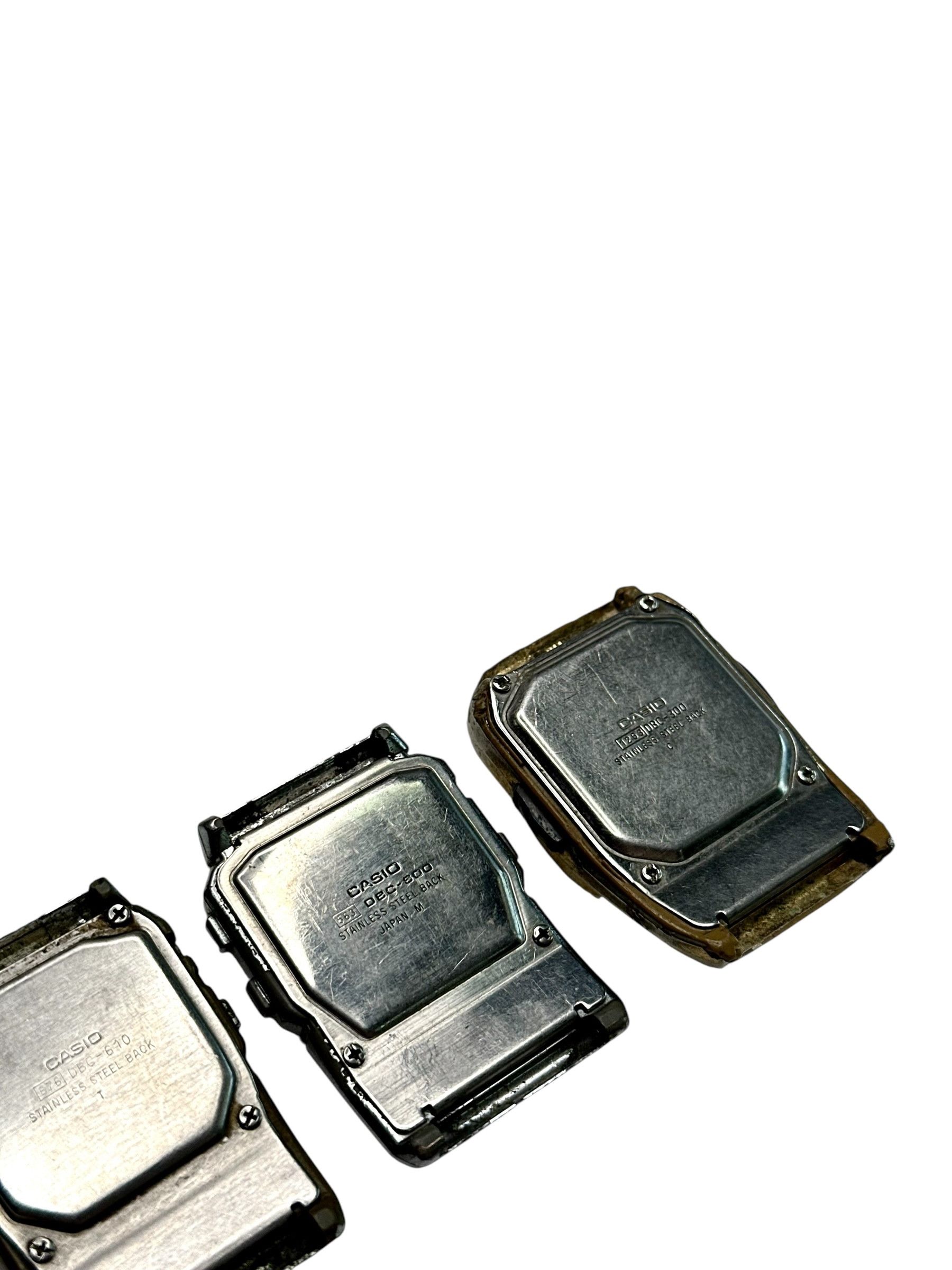 Casio Set of 3 Casio DBC Watches Size ONE SIZE - 7 Thumbnail