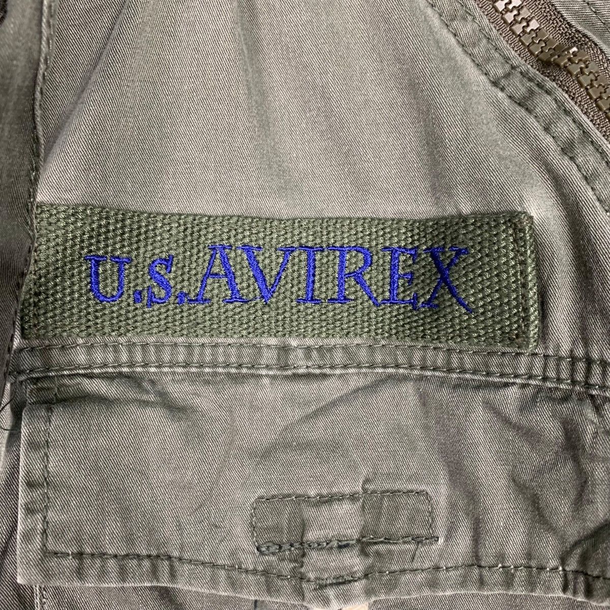 Avirex AVIREX Surplus Bondage Short Sleeve Jacket #0154-C8 Size US XL / EU 56 / 4 - 16 Thumbnail