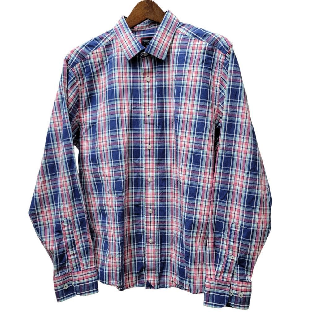 UNTUCKit UNTUCKiT Torrey Ridge Men's Long-Sleeves Plaid Shirt Large Size US L / EU 52-54 / 3 - 2 Thumbnail