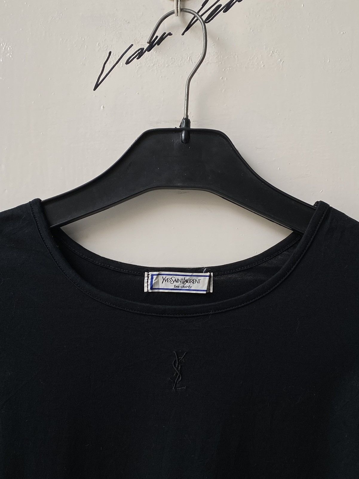 Yves Saint Laurent YSL Yves Saint Laurent Black T-shirt Size US XS / EU 42 / 0 - 4 Thumbnail