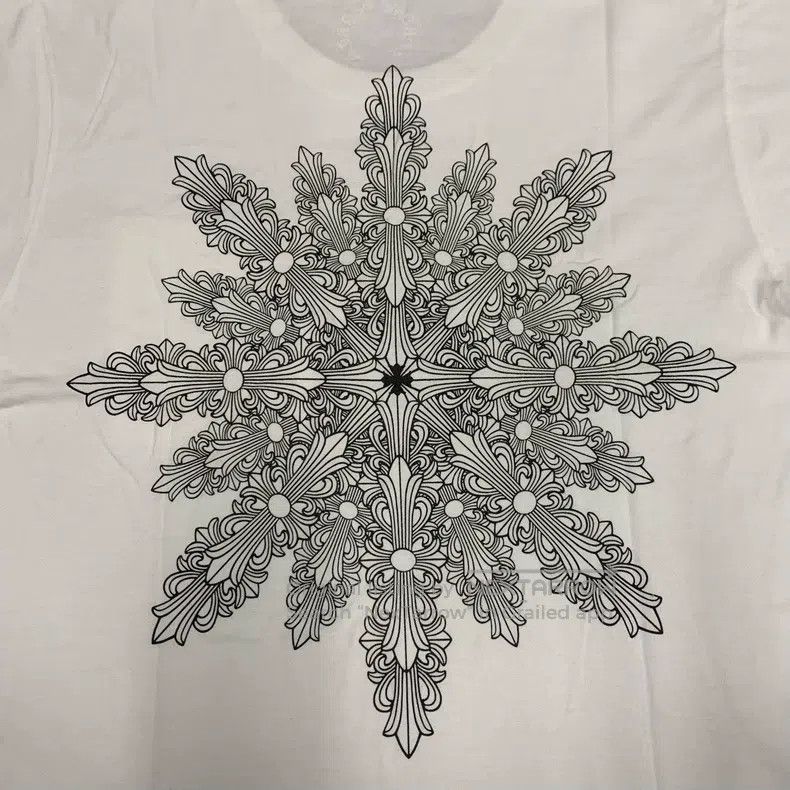 Chrome Hearts CHROME HEARTS Size M White vine snowflake limited short sle Size US M / EU 48-50 / 2 - 4 Thumbnail
