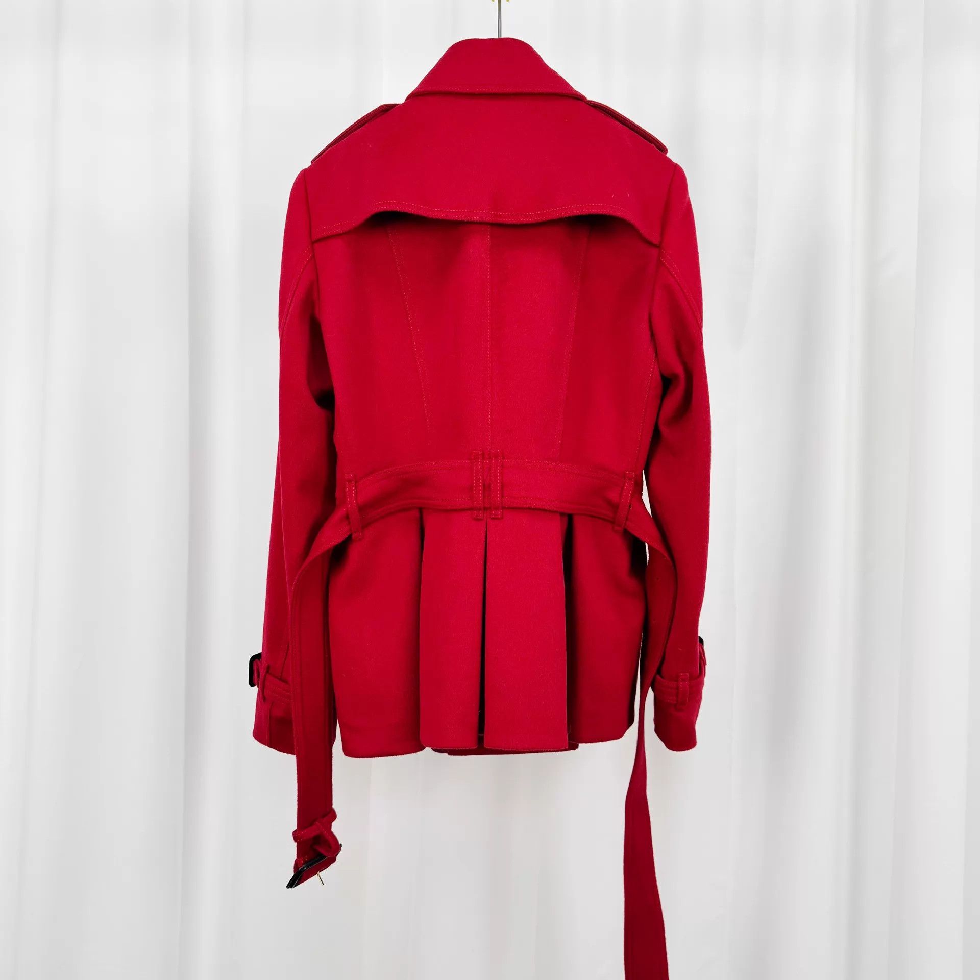 Burberry Burberry double-breasted wool coat UK10 new Size M / US 6-8 / IT 42-44 - 2 Thumbnail