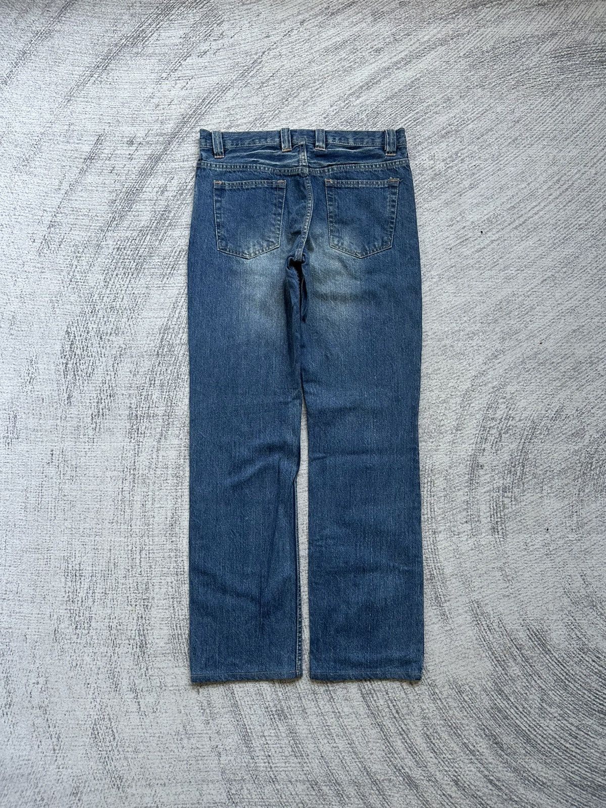 Japanese Brand Vintage Japan Nylaus Jeans Sakura Embroidery Size US 31 - 3 Thumbnail