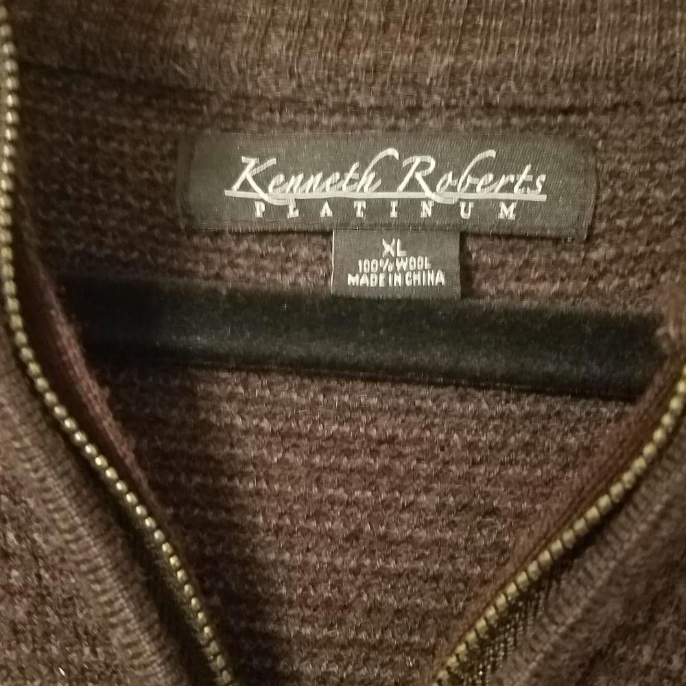 Designer Kenneth Roberts Platinum Wool Sweater Size XL Size US XL / EU 56 / 4 - 3 Thumbnail