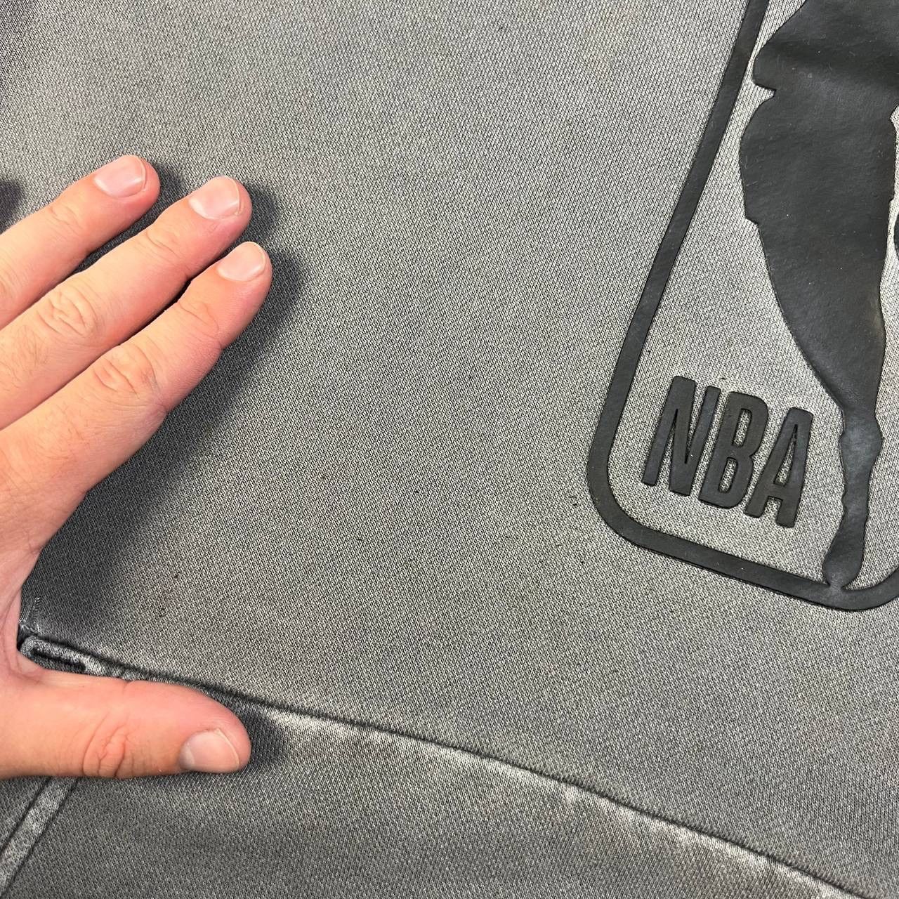 Nike Vintage Nike x NBA Big Logo Garment Dyed Distressed Hoodie Size US L / EU 52-54 / 3 - 11 Thumbnail