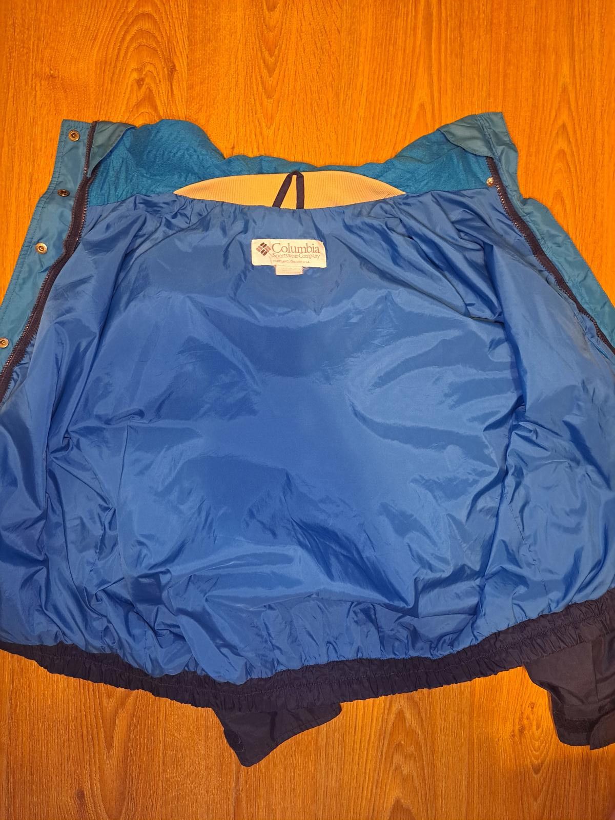 Columbia VINTAGE 1995 Columbia Bugaboo Jacket Womens Large Navy Blue Size L / US 10 / IT 46 - 9 Thumbnail