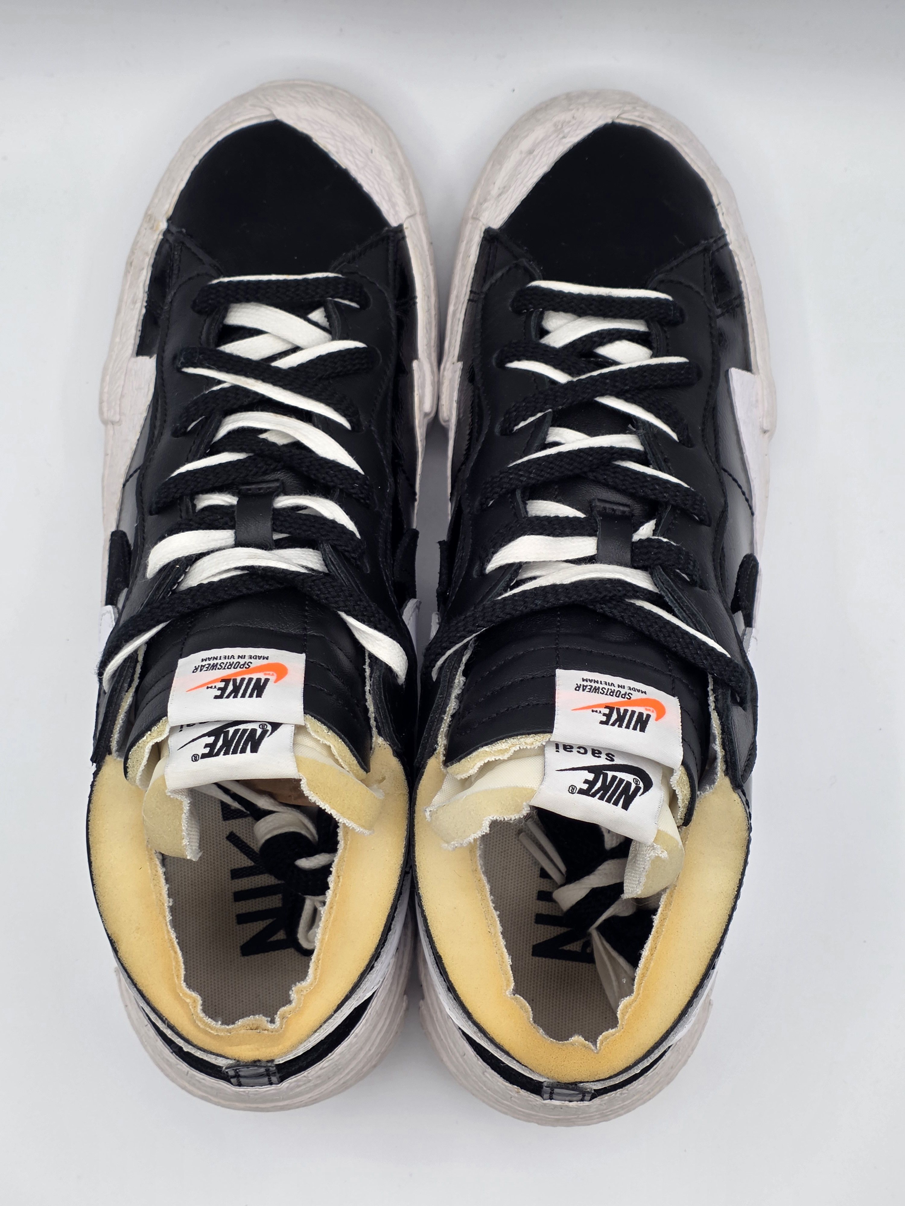 Nike Nike Sacai Blazer Low Black Patent Size US 11 / EU 44 - 5 Thumbnail