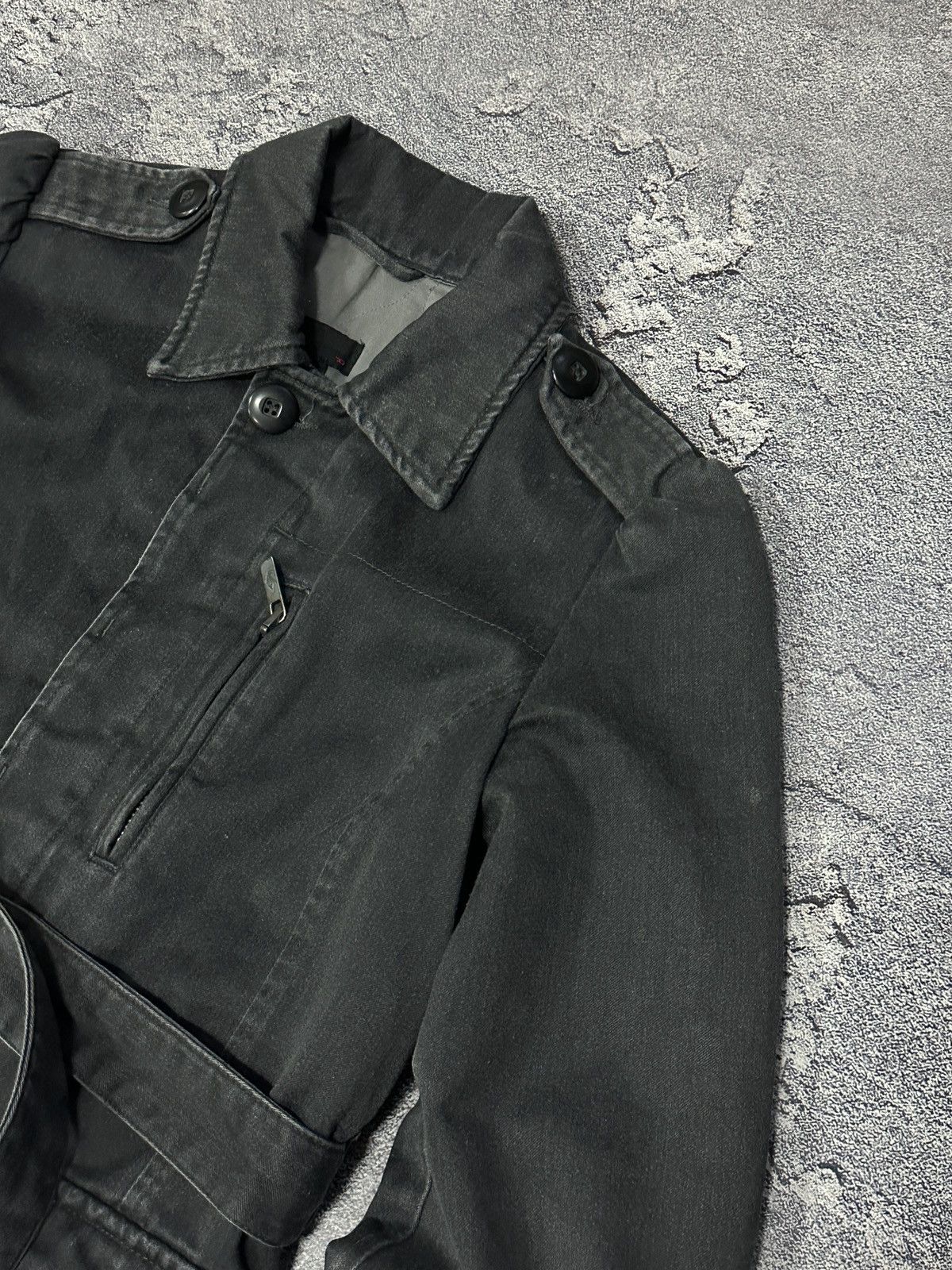 Diesel Vintage 90’s Diesel Stone Wash Military Archive Jacket M Size M / US 6-8 / IT 42-44 - 8 Thumbnail