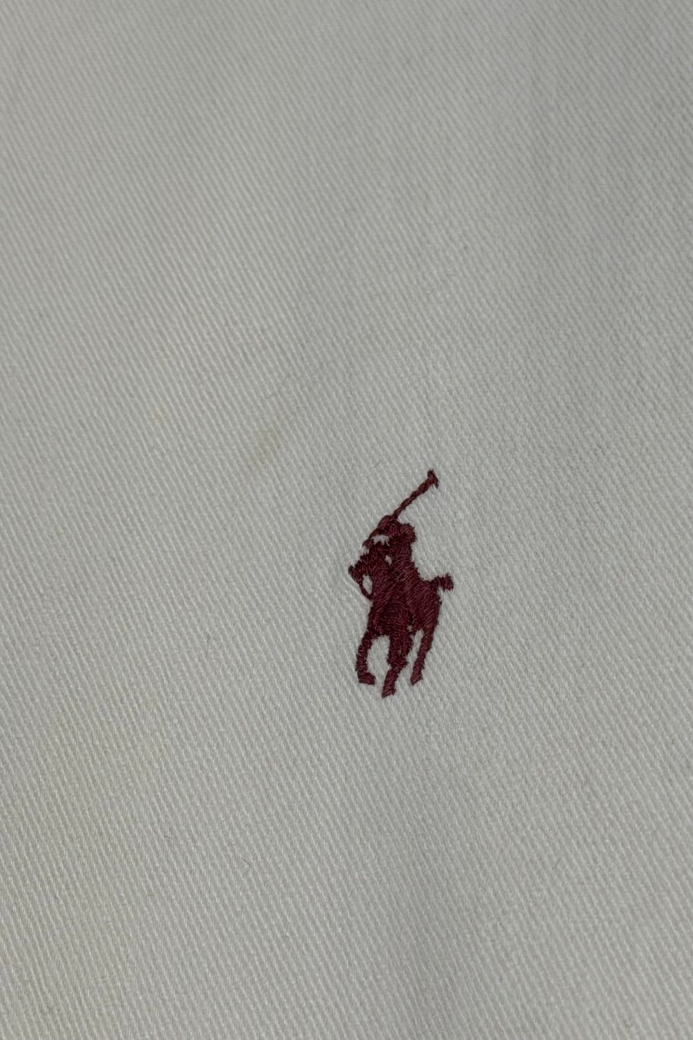 Polo Ralph Lauren 90s Polo Ralph Lauren HK Made Cream Varsity Blouson Jacket Size US M / EU 48-50 / 2 - 9 Thumbnail