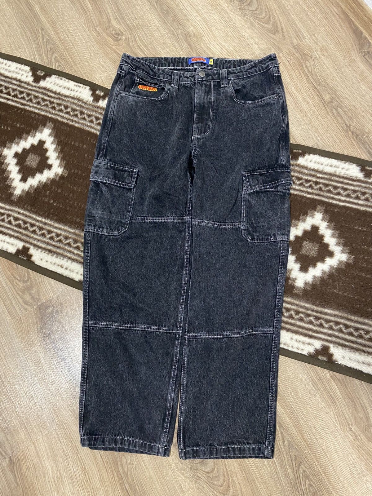 Empyre Empyre Loose Fit Baggy Cargo Jeans Size: 34 Size US 34 / EU 50 - 1 Thumbnail