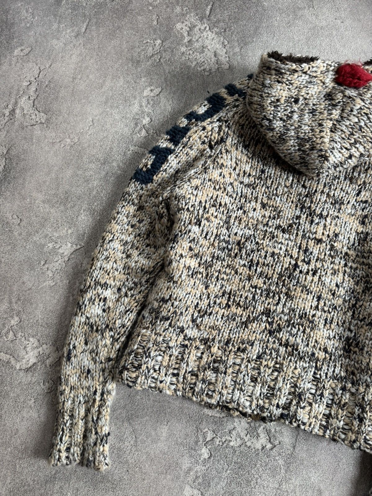 Energie ENERGIE x MISS SIXTY M/size Chunky knitted hoodie jacket fur Size M / US 6-8 / IT 42-44 - 16 Thumbnail