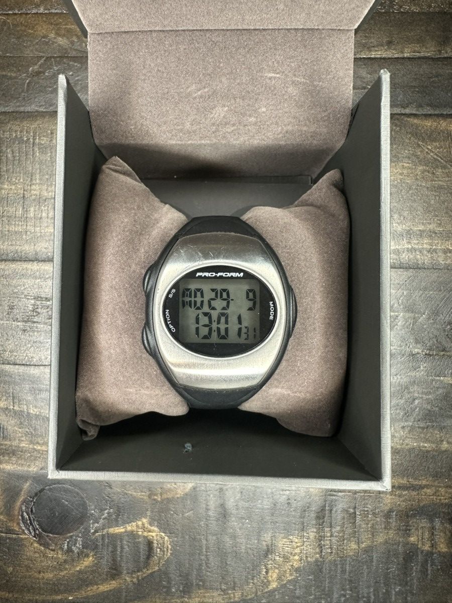 Other Pro Form Black and silver digital watch Size ONE SIZE - 1 Thumbnail