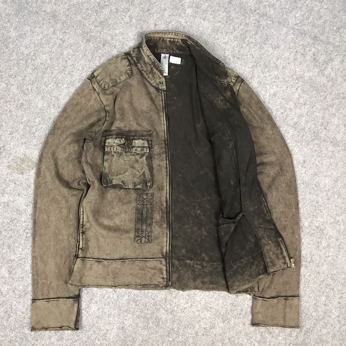 If Six Was Nine × Japanese Brand × Le Grande Bleu (L.G.B.) BIEED FOR LOVE JAPAN BRAND PUNK STYLE COTTON JACKET Size US S / EU 44-46 / 1 - 16 Thumbnail
