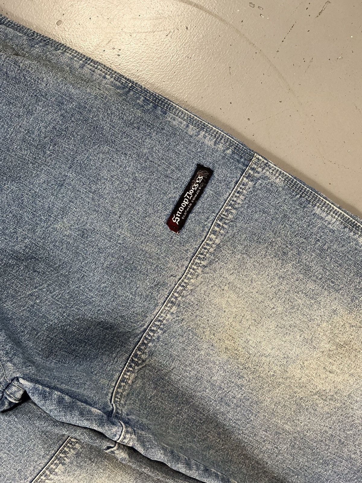 Snoop Dogg × Vintage Vintage snoop dogg big pocket SpellOut embroidered denim Size US 36 / EU 52 - 5 Thumbnail