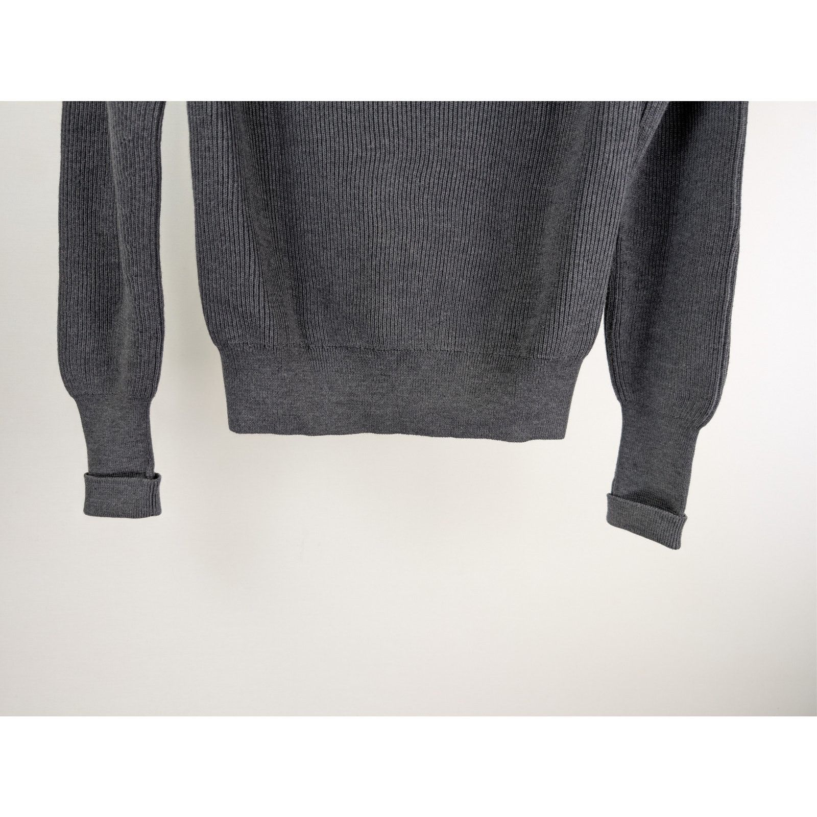 Tom Ford o1rshd1 CC20 Zipper Hi-Neck Sweatshirt in Grey Size US M / EU 48-50 / 2 - 12 Thumbnail