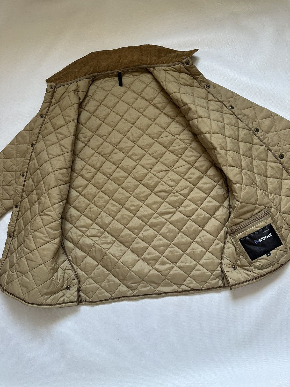 Barbour Vintage Barbour Quilted Jacket Size US L / EU 52-54 / 3 - 13 Thumbnail