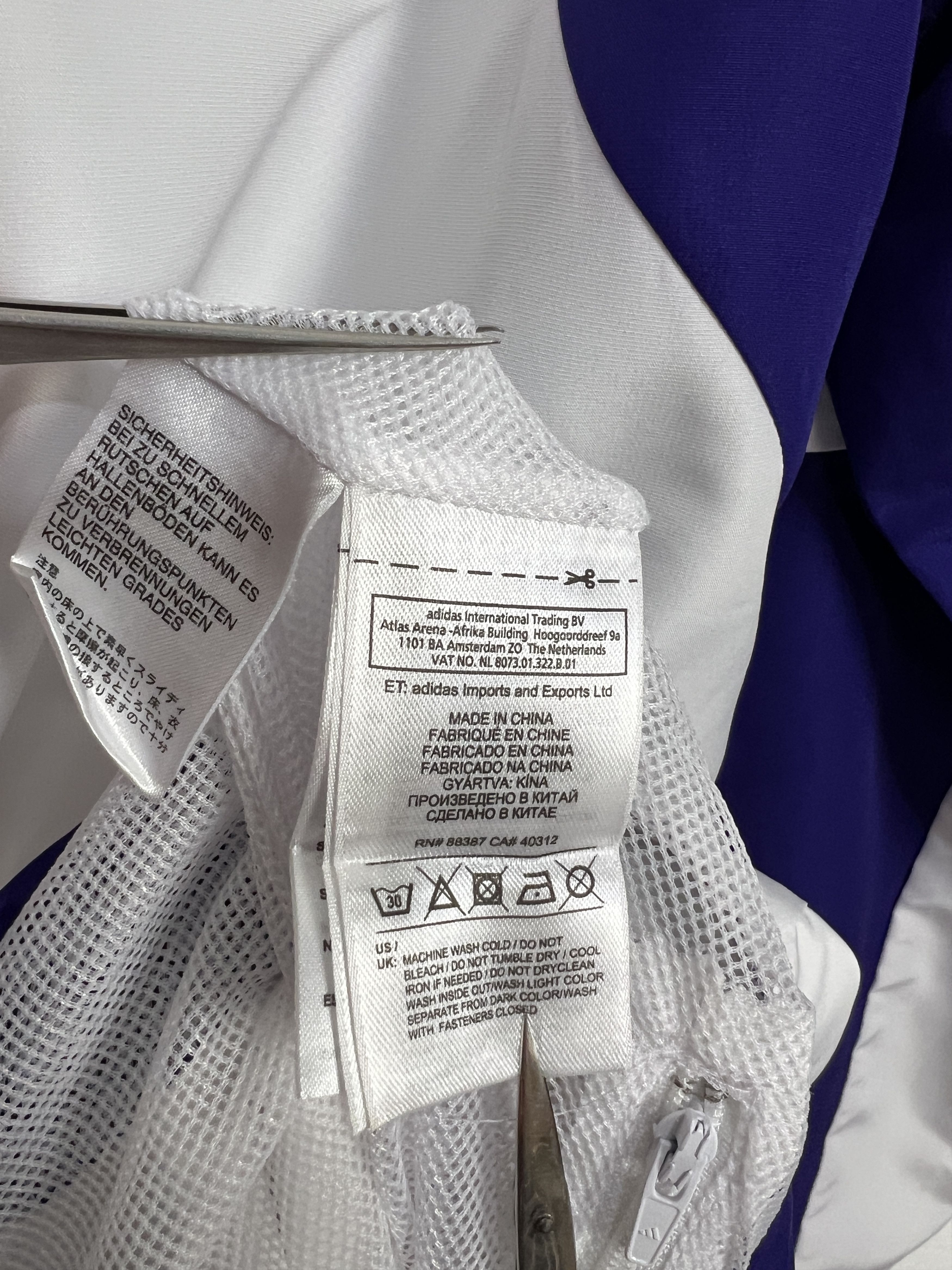 Adidas Vintage Anderlecht Football Jacket Soccer Track Top Zip Rare Size US M / EU 48-50 / 2 - 7 Thumbnail
