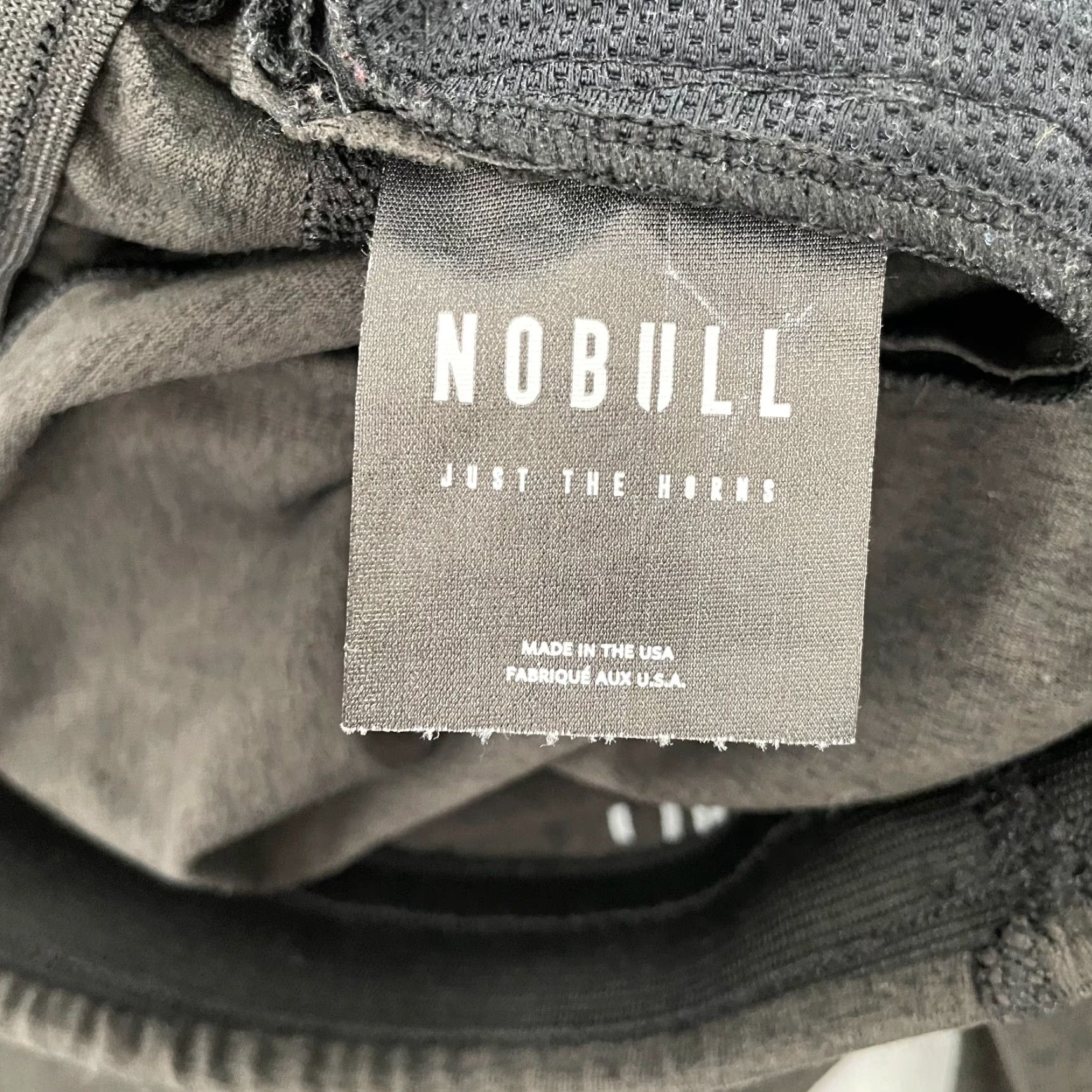 Vintage NoBull Athletic Shorts Mens XL Gray Drawstring Zipper Pockets Stretch Activewear Size US 36 / EU 52 - 7 Thumbnail