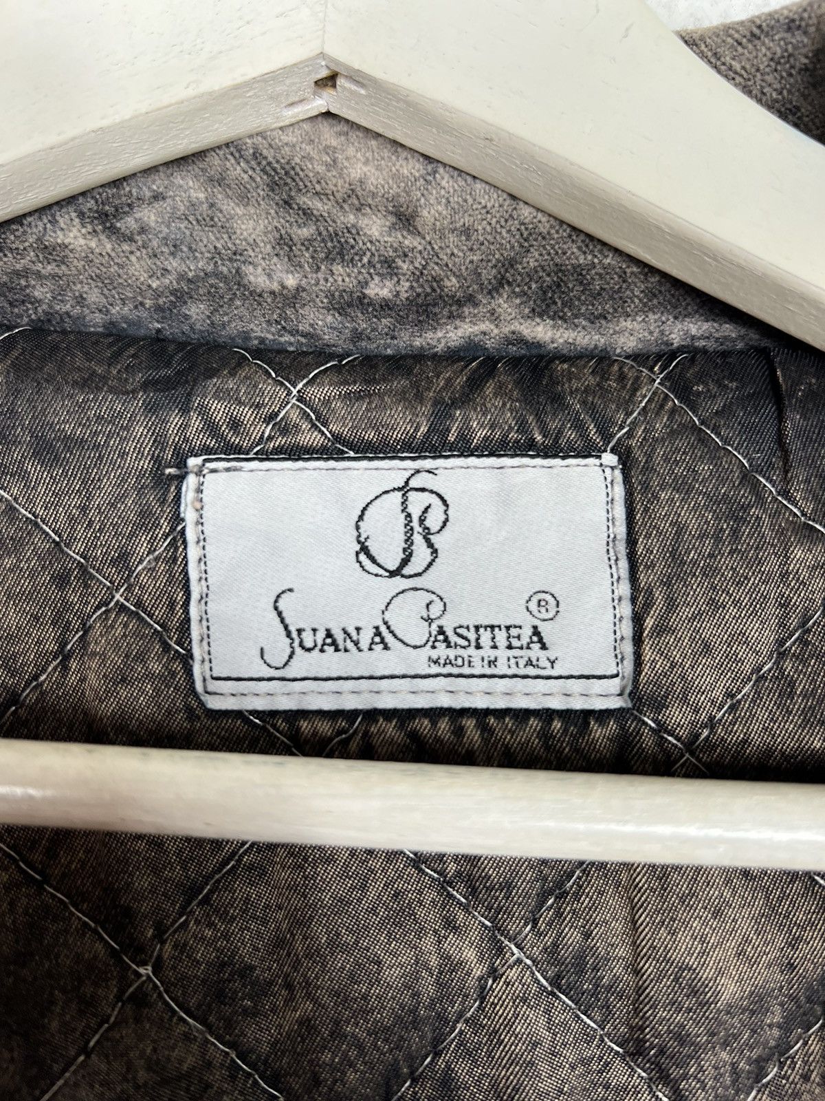 Italia Independent 🔥 RARE VINTAGE SUANA PASITEA PATCHWORK BROKEN JACKET Size US S / EU 44-46 / 1 - 14 Thumbnail