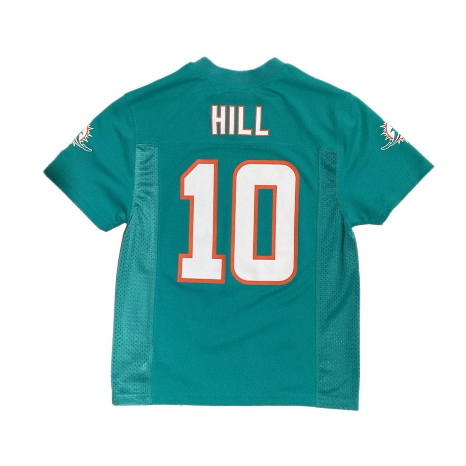 NFL Miami Dolphins Tyreek Hill #10 NFL Jersey Aqua Youth Size US XL / EU 56 / 4 - 2 Thumbnail