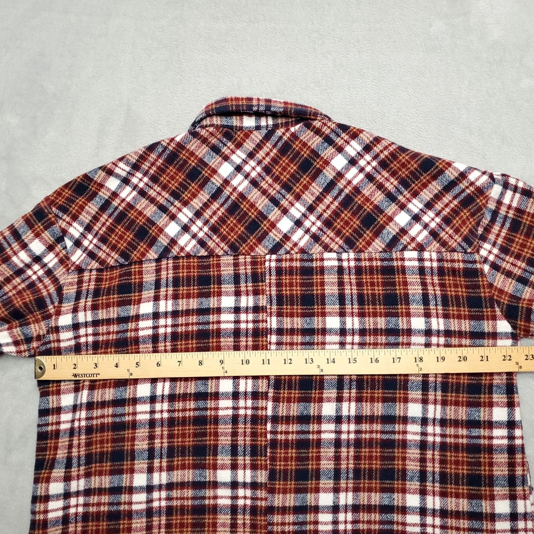 Vintage HYFVE Jacket Women S Red Blue Plaid Heavyweight Flannel Overshirt Cabin Gorp Shirt Womens Size S / US 4 / IT 40 - 6 Thumbnail