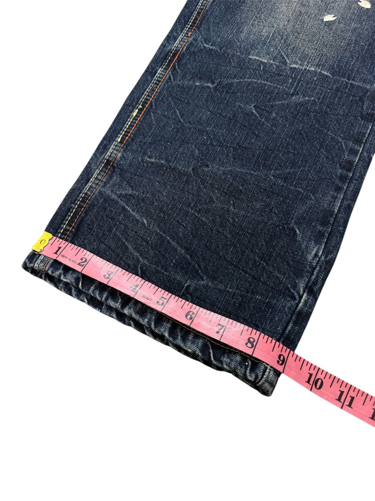 Japanese Brand INFINITY MULTIPOCKET KOI KARAKURI TAMASHII DESIGN DENIM Size US 33 - 23 Thumbnail