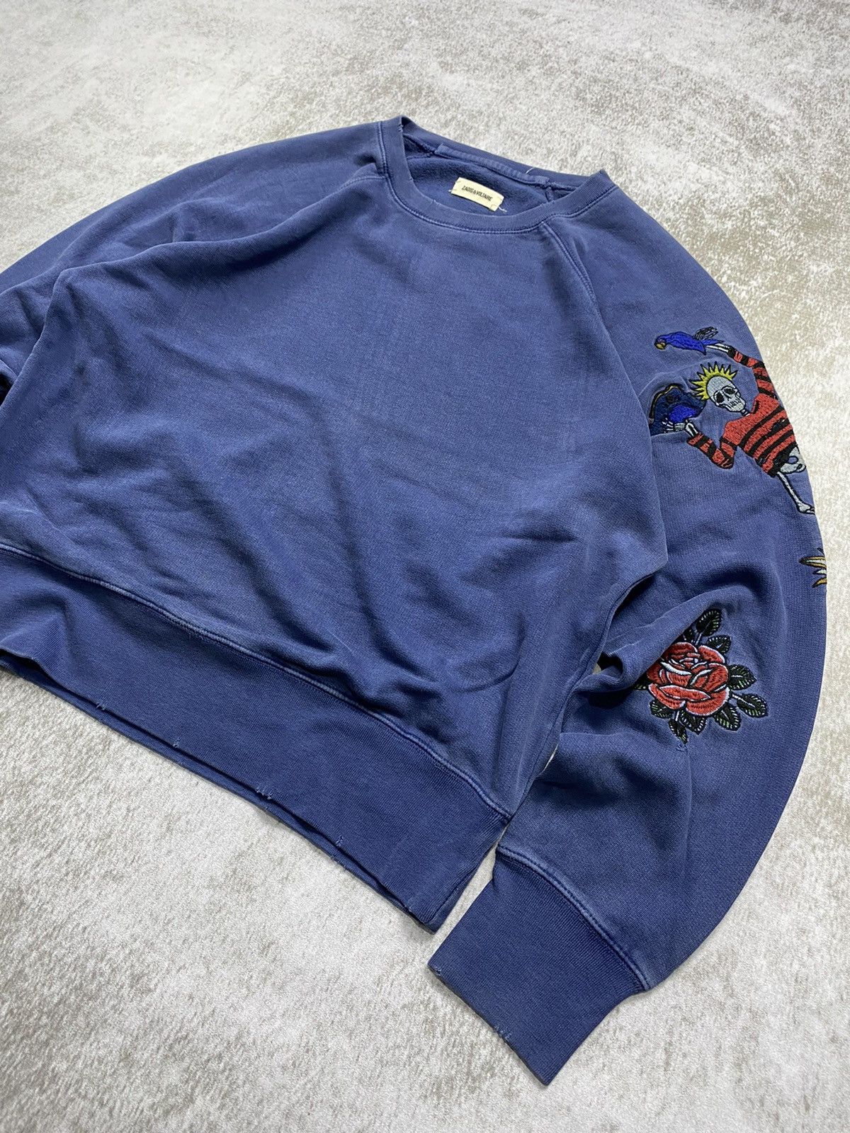If Six Was Nine × Zadig & Voltaire Zadig & Voltarie distressed punk sweatershirt Size US M / EU 48-50 / 2 - 3 Thumbnail