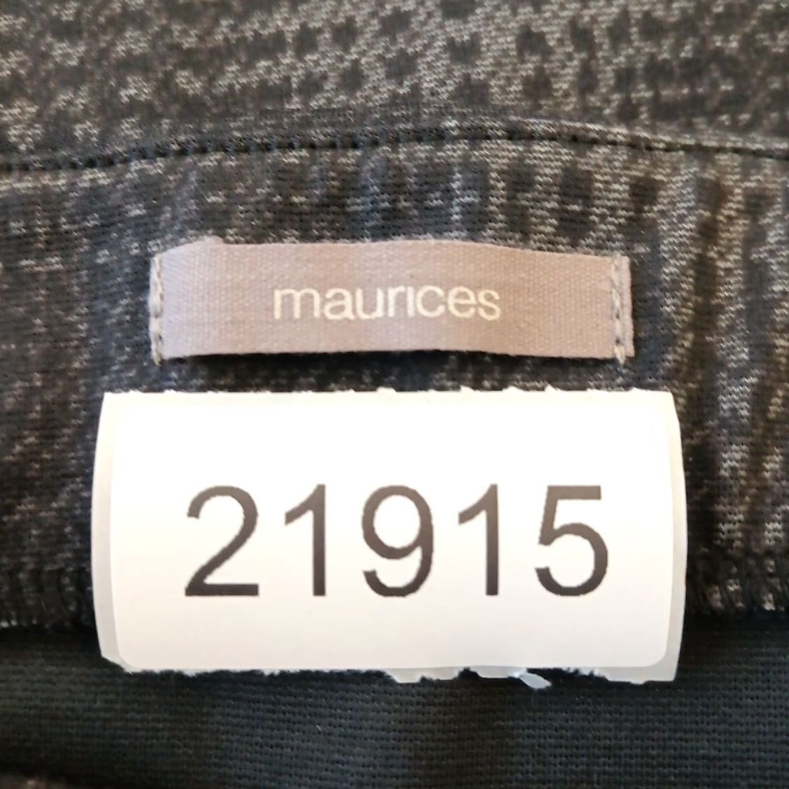Vintage Maurices Skirt Short S Black Gray Plaid Pull On Stretch Zipper Accent Womens Midi? No, Short Size 28" / US 6 / IT 42 - 6 Thumbnail