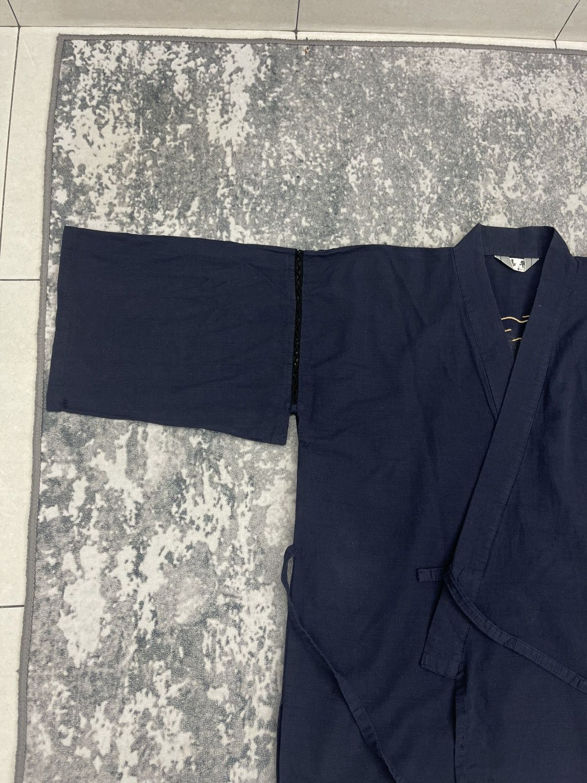 Japanese Brand Dragon Embroidered Vintage Kimono – Bold Back Logo Design Size US M / EU 48-50 / 2 - 5 Thumbnail