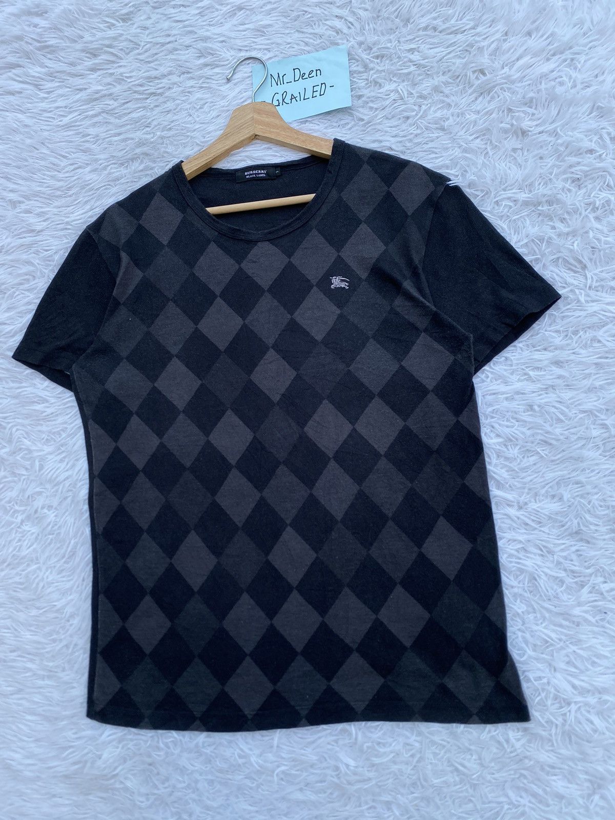 Burberry Rare Vintage Burberry Checkered Tshirt Size US M / EU 48-50 / 2 - 3 Thumbnail
