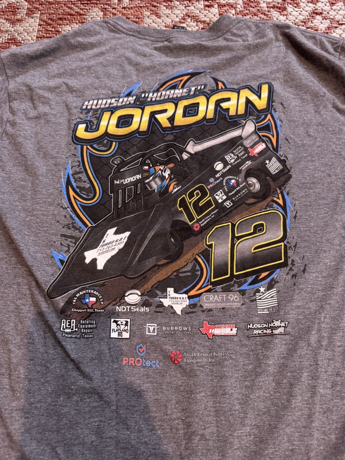 NASCAR NASCAR Hudson Jordan Tee Grey Size XL charcoal grey Size US XL / EU 56 / 4 - 1 Thumbnail
