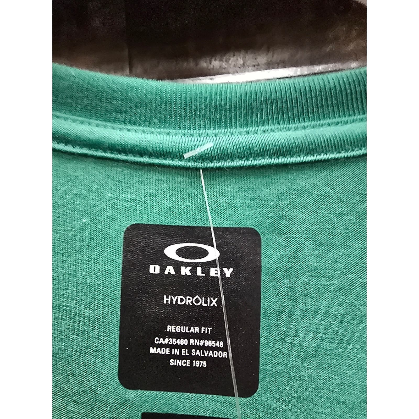 Oakley Oakley Hydrolix Green Short Sleeve T-shirt, Men's Medium NWT Size US M / EU 48-50 / 2 - 4 Thumbnail