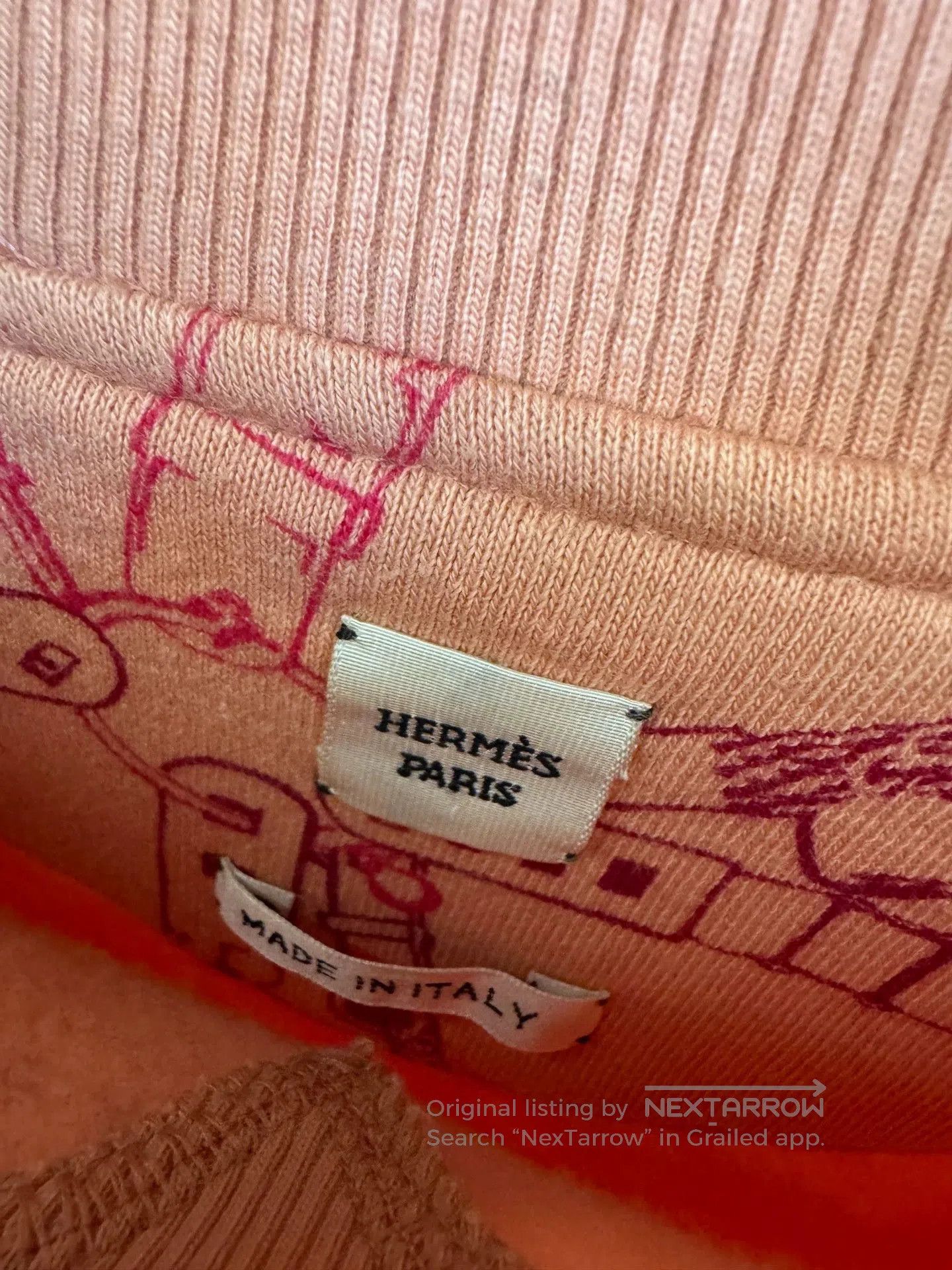 Hermes HERMES Chain Print Sweatshirt. Size US L / EU 52-54 / 3 - 3 Thumbnail