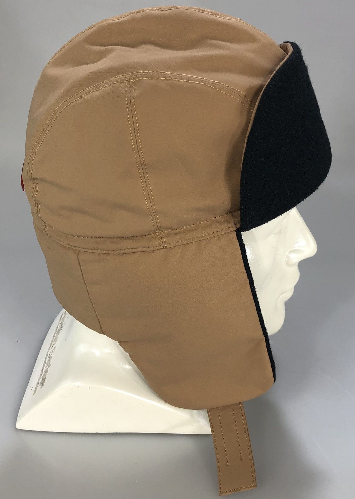 Prada Prada brown techno logo insulated trapper cap NWT Size ONE SIZE - 3 Thumbnail