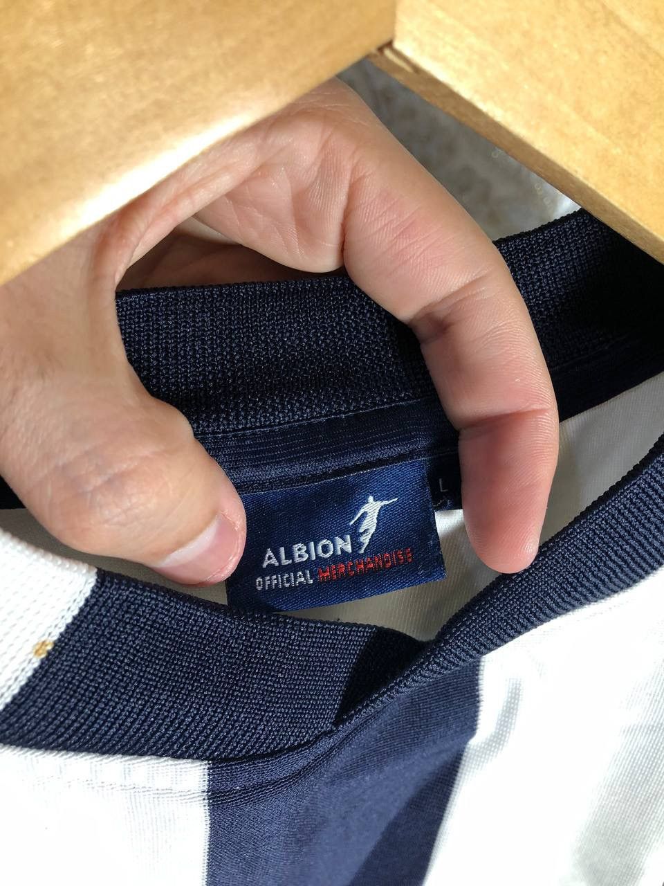 Diadora × Vintage VERY RARE DIADORA WEST BROMWICH ALBION ENGLAND SOCCER JERSEY Size US L / EU 52-54 / 3 - 6 Thumbnail