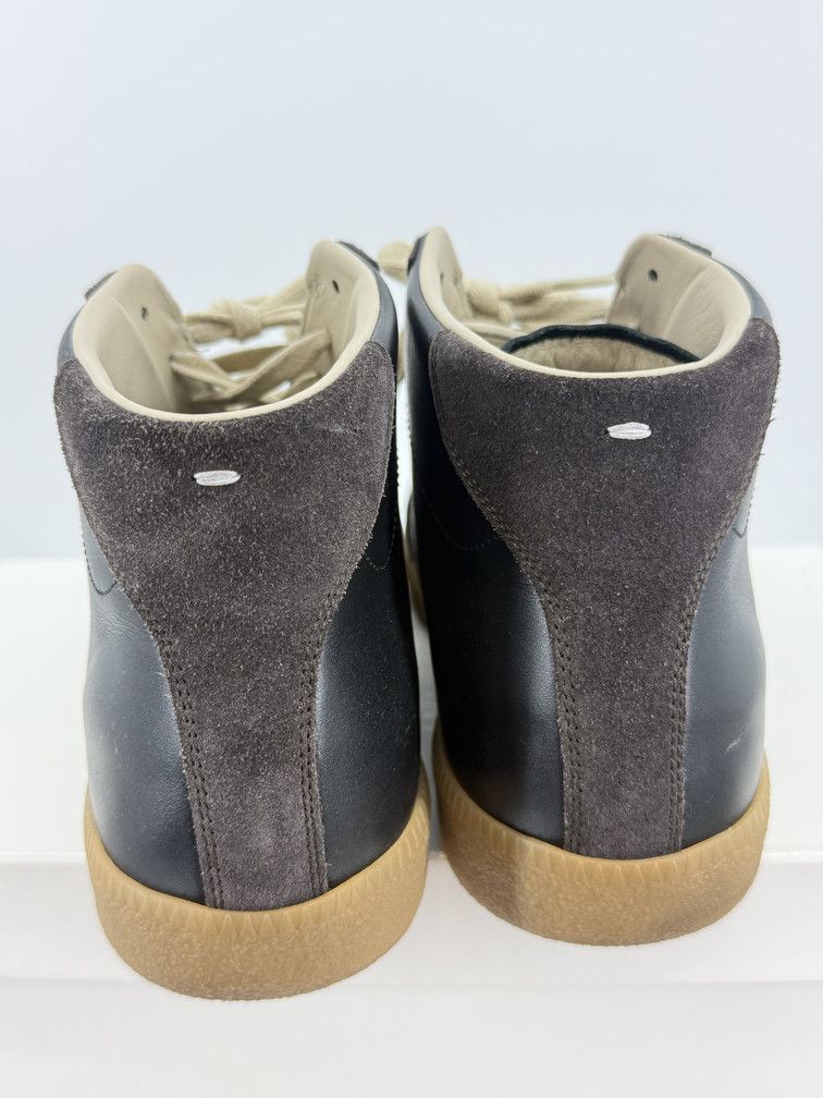 Maison Margiela GAT High Black Brown Size US 11 / EU 44 - 5 Thumbnail