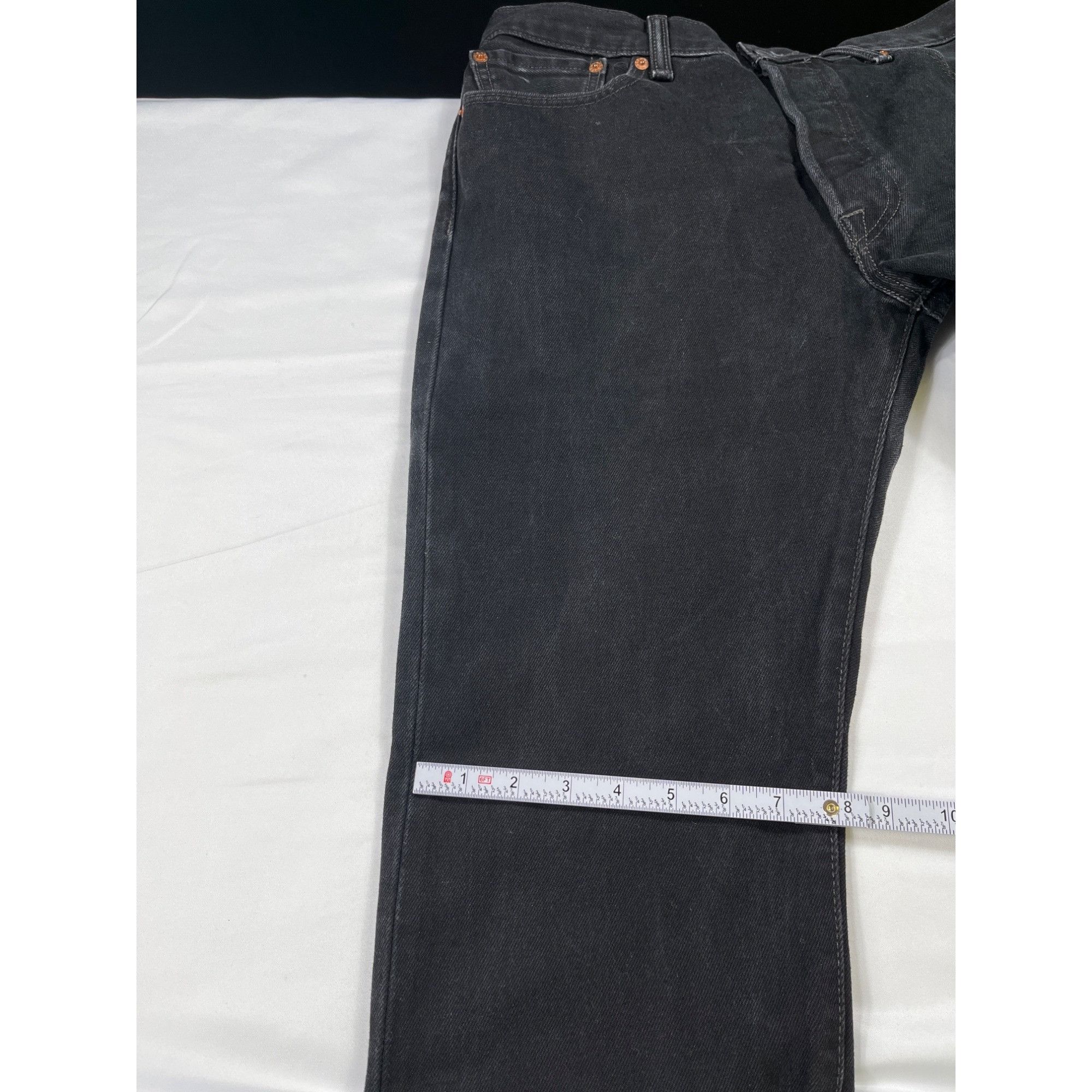 Levi's Levi's 501 Men's Black Jeans/Straight Leg 34x32 SKU 4103 Size US 34 / EU 50 - 18 Thumbnail