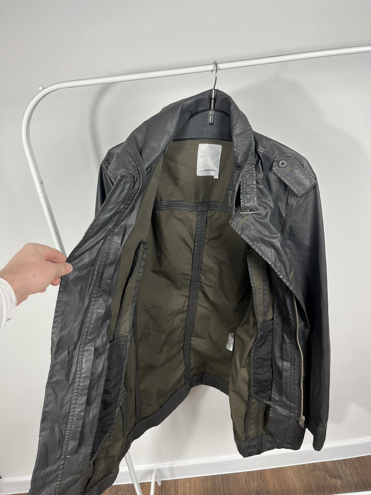 J.Lindeberg J.Lindeberg Rubin Beat Wax Cotton Jacket Women’s Size M Size M / US 6-8 / IT 42-44 - 12 Thumbnail